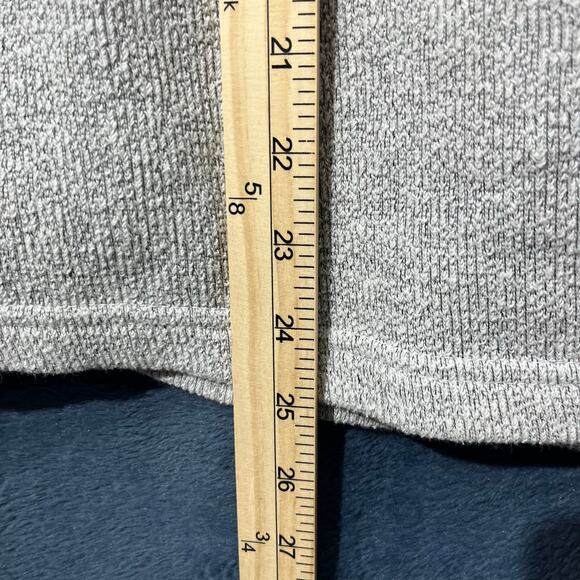 Vintage Isaacs Designs Gray Quarter Zipped Pullover Hoodie‎ Men’s Size S - Picture 7 of 7